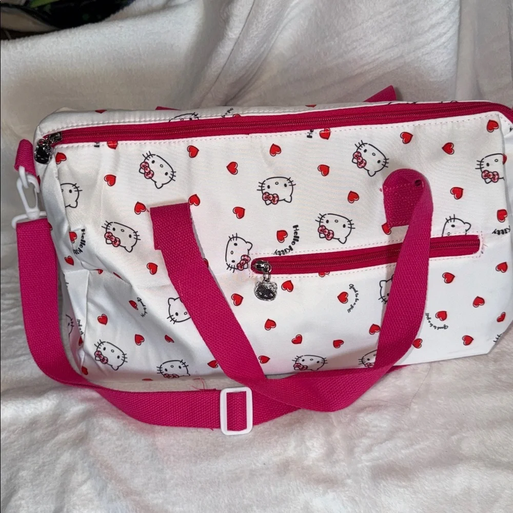 Super cute Hello Kitty duffle bag